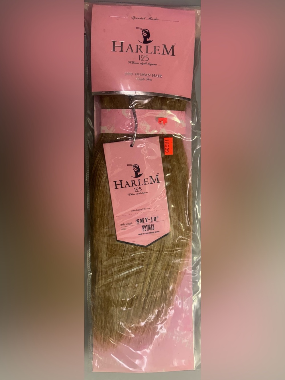 Harlem 125. 100% human hair. 10 inch.